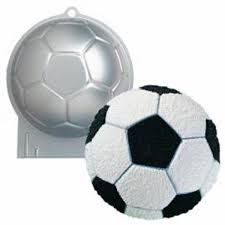 Hireage: HIRE - Soccer Ball Cake Tin