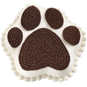 HIRE - Paw Print Cake Tin
