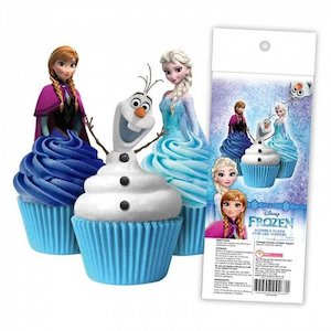 Edible Cake Images: Wafer Cupcake Toppers - Frozen (16)