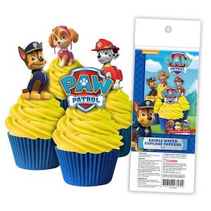 Edible Cake Images: Wafer Cupcake Toppers - Paw Patrol (16)