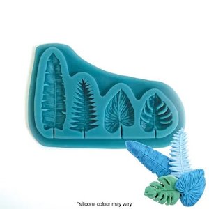 Assorted Palm Ferns Silicone Mould