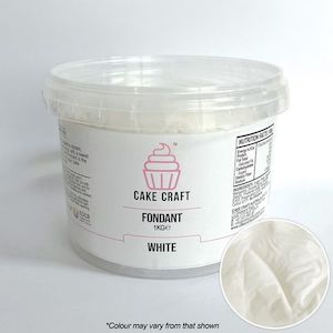 Unicorn Decorating: Cake Craft Fondant White 1kg
