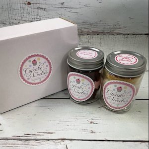 Cupcake Jars Chocolate Cupcakes: Cupcake Jar - 2 Pack