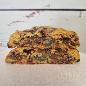 Nyc Chunky Cookies: M&M New York Style Cookies 🍪