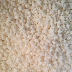 Matariki: Sprinkles (White Stars) 7mm - 100gm
