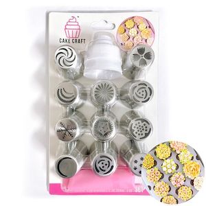 Russian | Piping Tip Set | 13 Piece Set