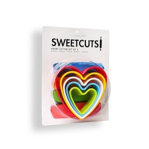 HEART Cutters | Set of 5