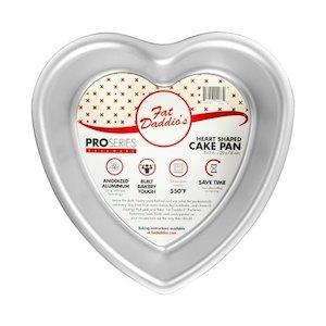 Fat Daddio's | Heart | Cake Pan | 6"