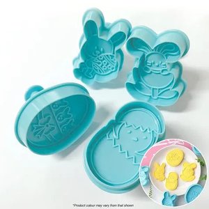 Easter Bunny Plunger Cutter Set (4 piece)