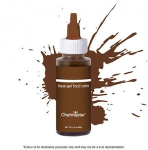 Everything Edible: Chefmaster Liqua-Gel - Buckeye Brown - 65gm