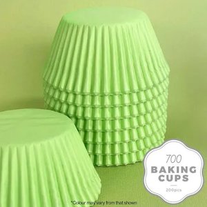 Cake Craft | 700 Cupcake Papers | Pastel Green | 200 Approx