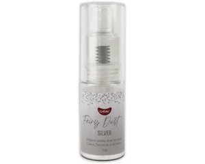 Edible Fairy Dust | Silver | Glitter Pump | 10g