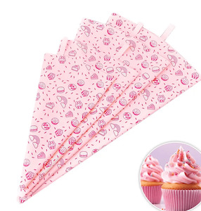 Cake Essentials: Cake Craft | Silicone Piping Bag Set | 10", 12", 14", 16" | 4pc Reusable