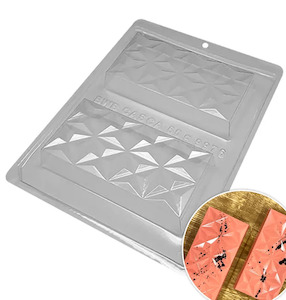 Geometric Slab | Chocolate Mould | 3 Piece Set