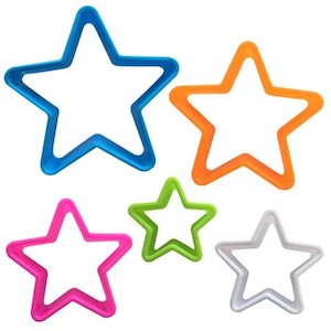 Star Cookie Cutters | Sweet Cuts | Set of 5
