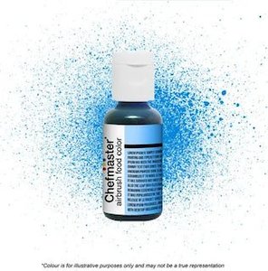 Airbrushing: Chefmaster Airbrush Colour - Hawaiian Blue - 18gm
