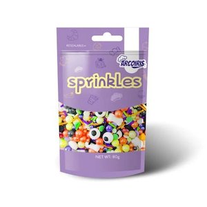 Decorations: Halloween Eyeballs, Ghosts and Bones Sprinkles Mix | 80gm