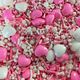 Sprinkle Medley - Princess (Pink & White) - 100gm