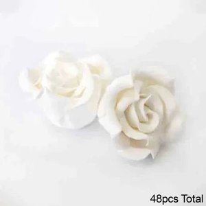 Edible Decorations | White Rose | Small | 4.5cm | Pick Up Only