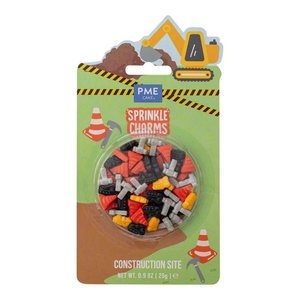 Featured: PME | Sprinkle Charms | Construction Site | 25g
