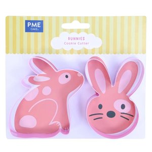 PME | Bunnies Cookie Cutter | Set of 2