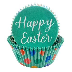 Wilton | Standard Cupcake Papers | Happy Easter | 24 Pack