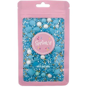 Cupcake Cake Decorating Supplies: Sprinkle Medley | Sprink'd | Under The Sea | 60g