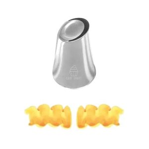 Cupcake Cake Decorating Supplies: Piping Tip | #402 | Large Ruffle | Cake Craft