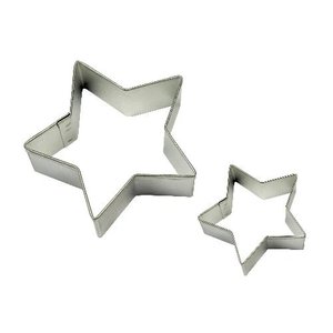Decorating Equipment: PME | Cookie & Cake Star Cutter Set | 2 Pieces