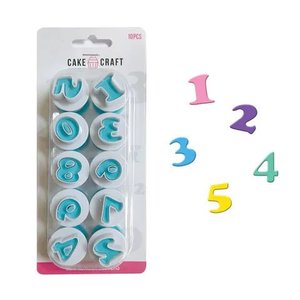 Featured: Cake Craft | Number Plunger Cutters | Set of 10