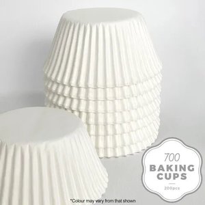 Cake Craft | 700 Cupcake Papers | White  | 200 Approx
