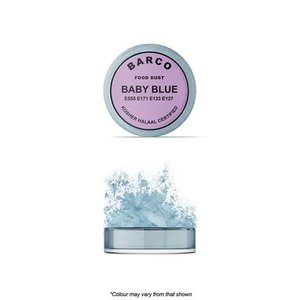 Cupcake Cake Decorating Supplies: Barco | Lilac Label |Baby Blue | Colour/Paint/Dust | 10ml