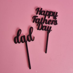 Dad & Fathers Day Cupcake Topper Set