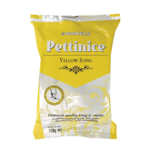 Fondants Ingredients: Bakels Pettinice | Fondant | Yellow| 750g