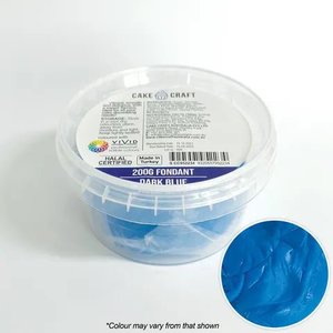 Fondants Ingredients: Cake Craft | Fondant | Dark Blue | 200g