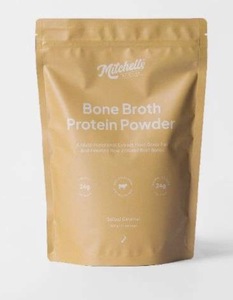 Mitchells Bone Broth Protein Powder. Salted Caramel. 500g