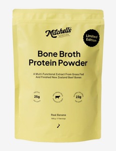 Mitchells Bone Broth Protein Powder. Banana. 500g