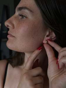 Earrings: Petite Teardrop Earrings