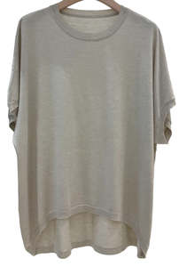 Fashion: Jersey - Short Sleeved - Taupe