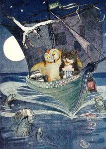 Card - The Owl and the Pussycat