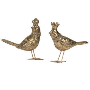 Valentines 1: Birds - Pair of Regal Gold