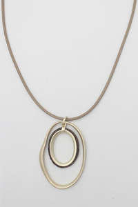 Valentines 1: Necklace - Ginger Snap Pendant