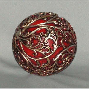 Valentines 1: Ball - Red and Silver