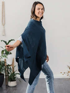 HIGHFLYER - Textured Poncho