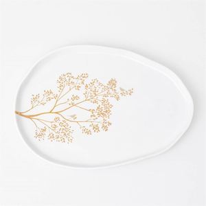 Rader - Gold Tree - Shallow Porcelain Dish