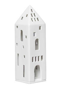 Rader Porcelain: Räder - Tower House - Porcelain Tealight House