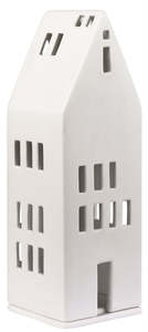 Räder - Large Windows - Porcelain Tealight House