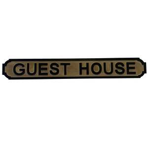 Signs: Sign - Guest House Large