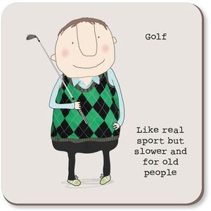 Coasters: Coaster - Rosie Made a Thing - Golf