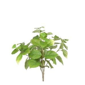 Artificial Flower - Hydrangea Leaf Bush - Green